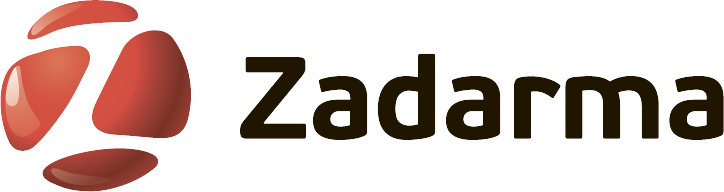 Logo firmy Zadarma