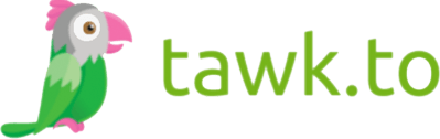 Logo firmy Tawk.to
